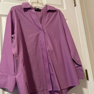 FoxCroft Non-Iron Shaped Fit Button Down Shirt